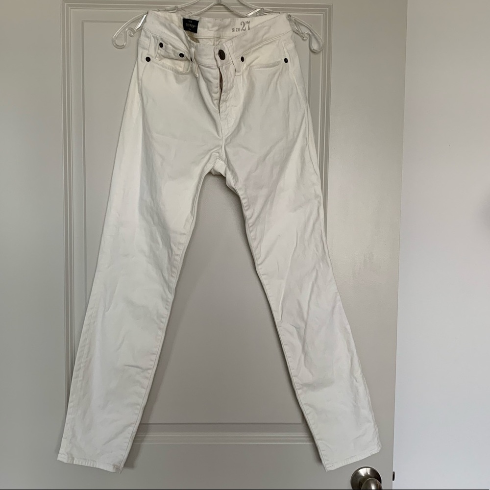 Sateen toothpick pant